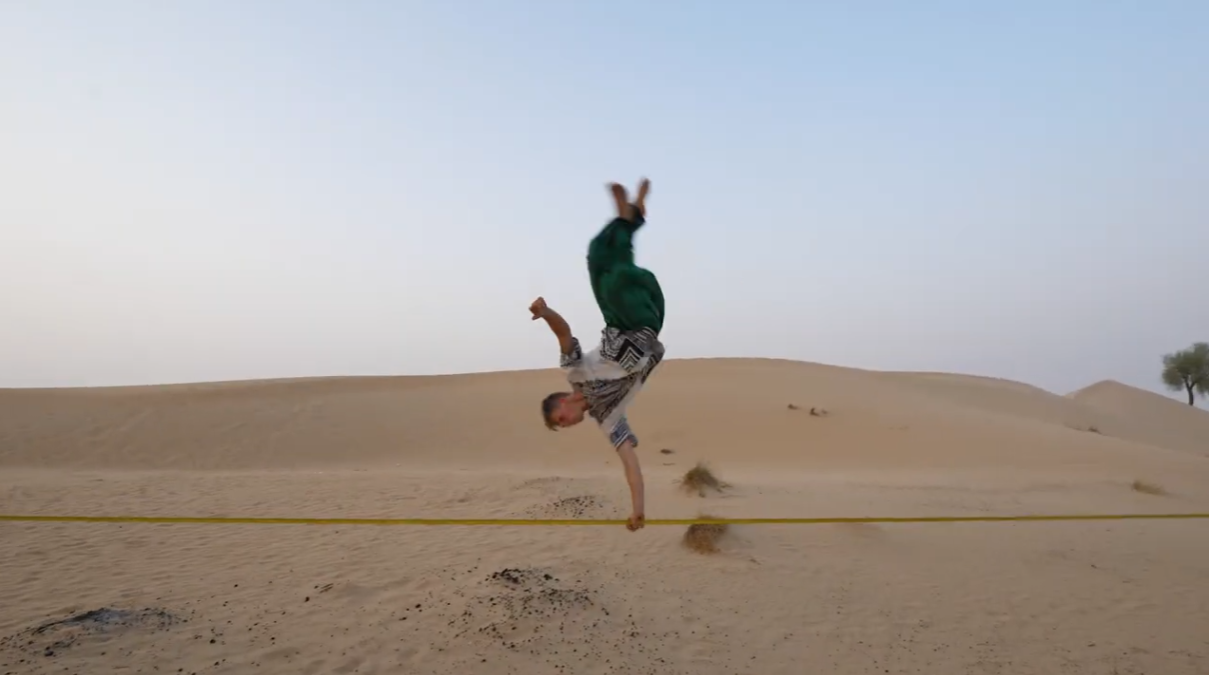 Dubai Dream - Jaan Roose Slackline