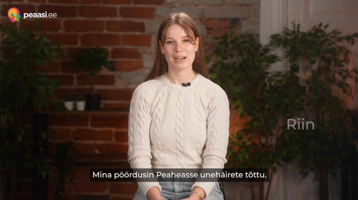 Peaasi, Pea sassis? Riin